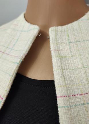 Женский стильный пиджак блейзер mivite, итальялия, р.s/m5 фото