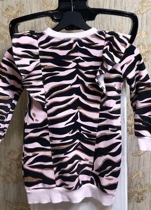 Брендовое теплое платье/туника для девочки kenzo kids