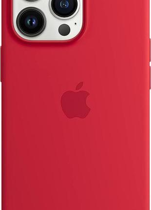 Чехол silicone case apple iphone 13 pro red "b"