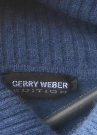 Кашемировый мягенький теплый свитер с горлом премиум бренда gerry weber2 фото