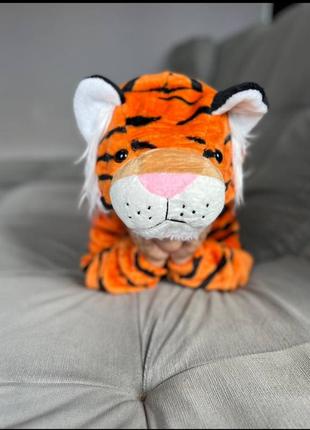 Детский кигуруми тигр, пижама тигр для малышей6 фото