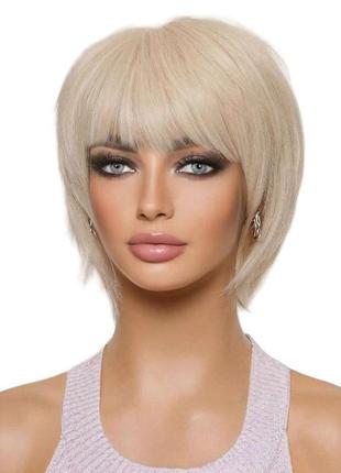 Парик блондинки короткий blonde, термоволокно xouje