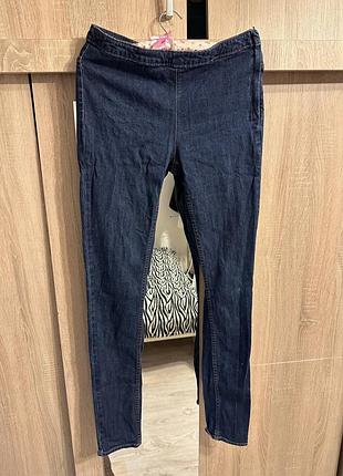 Skinny h&m джинсы сбоку замок
