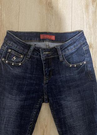 Новые итальянские джинсы темно синие армани(возможен торг)4 фото