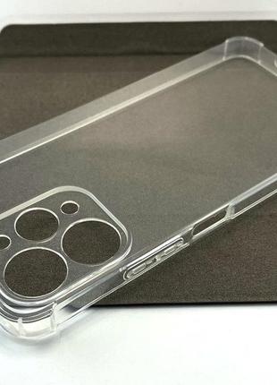 Чехол на xiaomi redmi 12 накладка бампер ultra thin силиконовый прозрачный