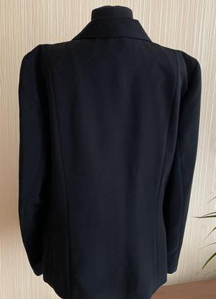 Класичний чорний піджак жакет блейзер ідеальний milena venison розмір xl2 фото