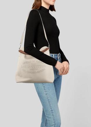 Louis vuitton bagatelle flore cумка кожа /9205/