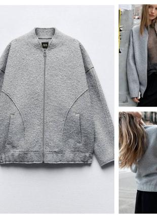 Zara женский бомбер