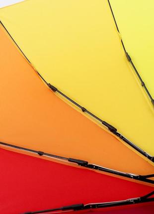 Крепкий женский зонт радуга 12 спиц (полный автомат) арт. ar39325 фото
