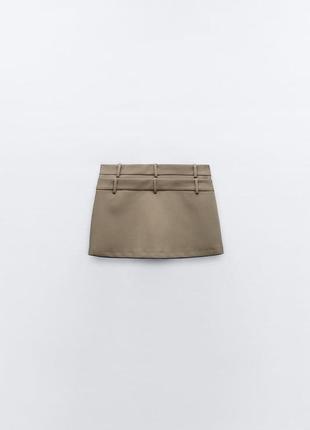 Zara юбка-шорты женские7 фото