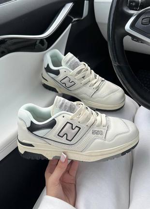 Кросівки new balance 550 white black new