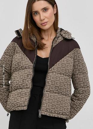 Куртка пуфер укороченная guess оригинал состояние новой s