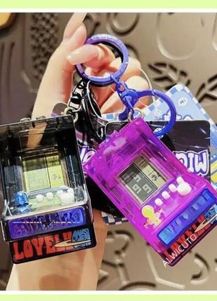 Брелок ігровий автомат arcade тетріс іграшка гра