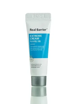 Захисний крем для сухої та чутливої шкіри real barrier extreme cream  надійний захист чутливої та су