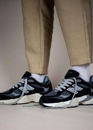 New balance 9060 black grey8 фото