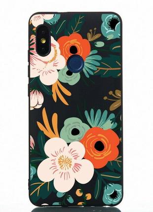 Защитный чехол-накладка "spring bouquet" для xiaomi mi 8, mi 8 lite