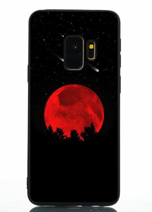 Захисний чохол-накладка з tpu місяць для huawei p20, p20 lite (чорний)