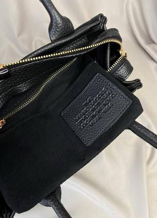 Сумка в стиле marc jacobs tote bag mini black8 фото