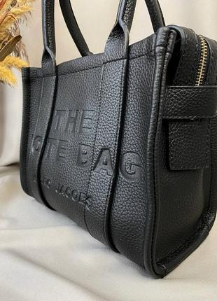 Сумка в стиле marc jacobs tote bag mini black4 фото