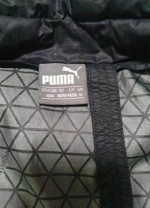 Мужская пуховая куртка puma pwrwarm x packlite 600 — черная9 фото