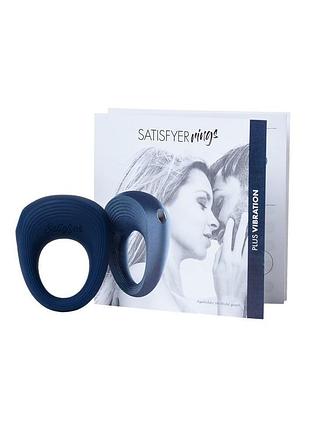 Эрекционное виброкольце satisfyer power ring, классическая форма, перезаряжаемое, мощное 3