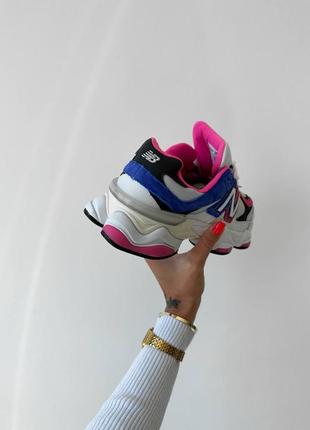 Продам "кросівки nb 9060 purple/pink."5 фото