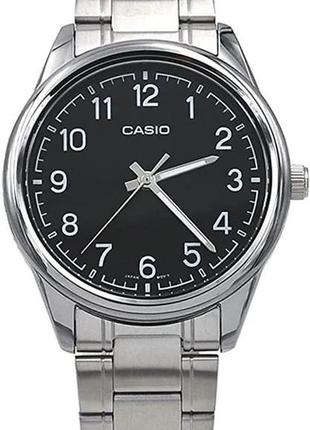 Мужские часы casio mtp-v005d-1b4, серебрянный цвет