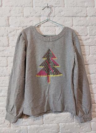 Фирменный свитшот реглан 8-9 лет