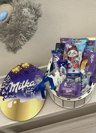 Подарочный набор s «milka» 24 см maikinbaby (pk001milka)5 фото