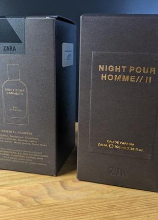 Zara night pour homme ii 100ml для мужчин парфюм2 фото
