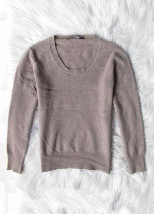 Короткий кашемировый свитер джемпер кофта  clarina cashmere collection1 фото