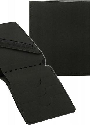 Повседневный бумажник для денег и документов 5 отделений m-tac "slim elite gen.ii" (10171802) black