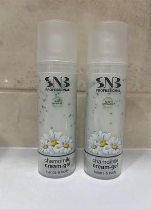 Крем- гель для рук з гранулами snb