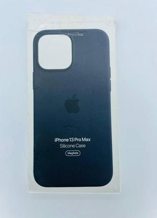 Чехол silicone case apple iphone 13 pro max midnight "b"7 фото