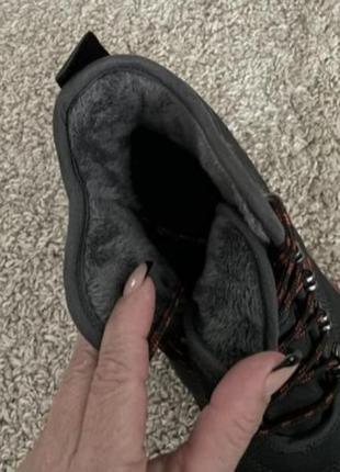 Теплые, зимние мужские ботинки.