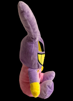 Мягкая игрушка кролик джекс из удивительный цифровой цирк (digital circus)2 фото