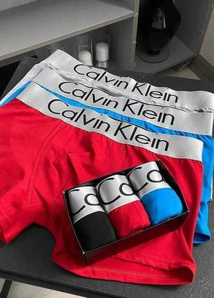 Подарочный набор calvin klein boxer 3 шт1 фото