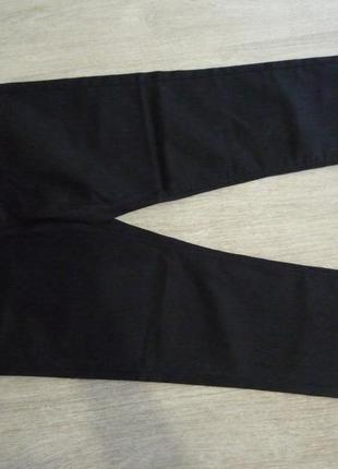 Tcm tchibo woman, германія базові класичні прямі джинси-штани з напиленням чорні2 фото