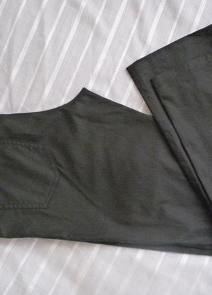 Tcm tchibo woman, германія базові класичні прямі джинси-штани з напиленням чорні10 фото