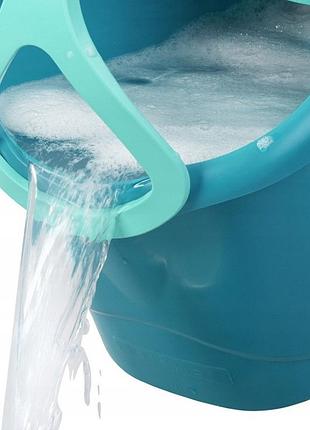 Набор для уборки ведро 6 литров и круглая швабра leifheit "clean twist mop ergo" (52101)