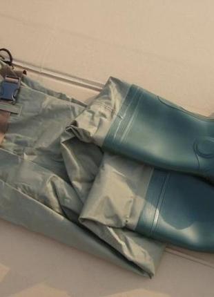 Водонепроницаемый забродный комбинезон с поясом для рыбалки ,охоты lemigo pcv (996) размер 41