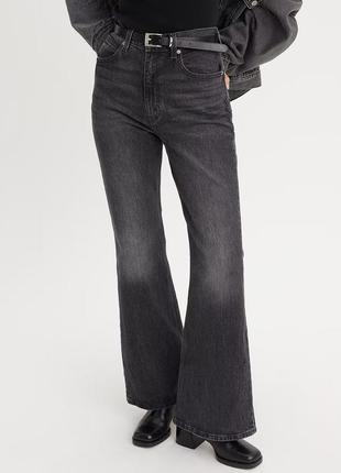 70's high flare women's jeans2 фото