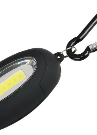 Брелок - фонарик 80 люмен до 10 метров "mini key chain light" mil-tec от sturm (15183700) black