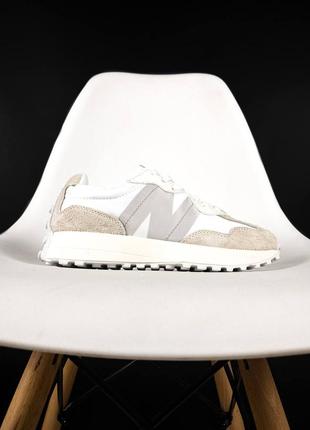 Жіночі кросівки new balance 327 beige