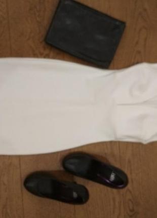 Белоснежное платье asos