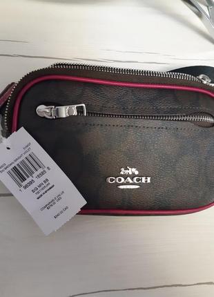 Сумка поясна coach7 фото