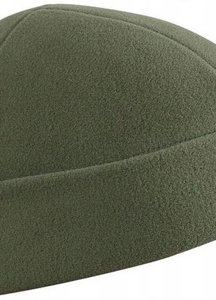 Универсальная шапка зимняя из флиса helikon-tex "watch cap" (cz-dok-fl-02) olive