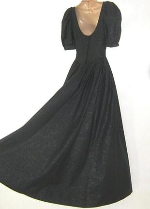 Англия,дизайнерское винтажное платье 80-х laura ashley макси7 фото