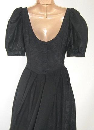 Англия,дизайнерское винтажное платье 80-х laura ashley макси4 фото