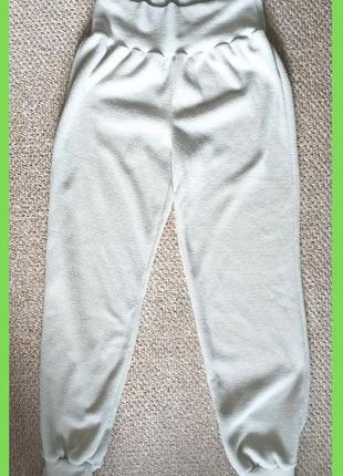 Спортивные штаны трикотажные флис тедди теплые удобные, р.m,l,xl, вол, луцьк